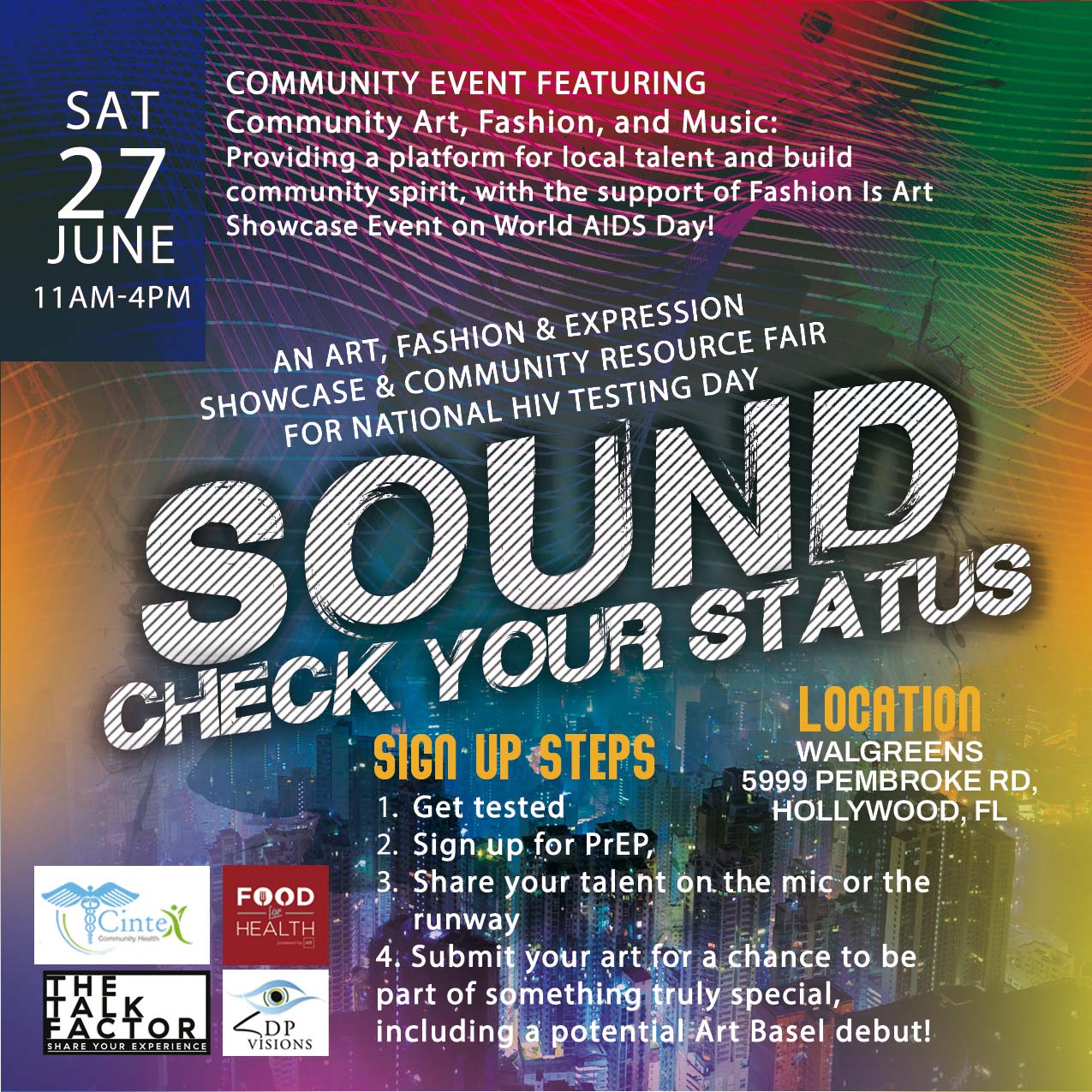 Sound Check Your Status